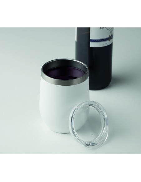 Bicchiere vino doppio strato