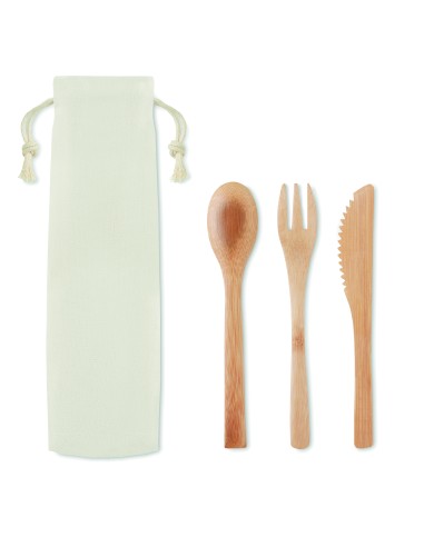 Set posate in bamboo