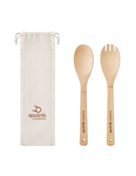 Set utensili in bamboo