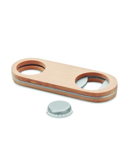 Apribottiglie in bamboo