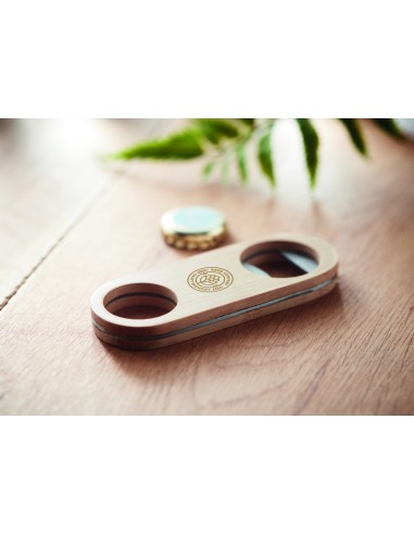 Apribottiglie in bamboo