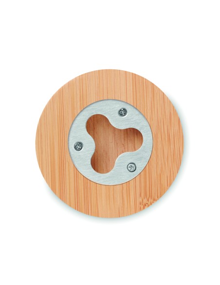 Apribottiglie e sottobicchiere