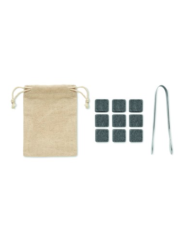 Set whisky in bamboo