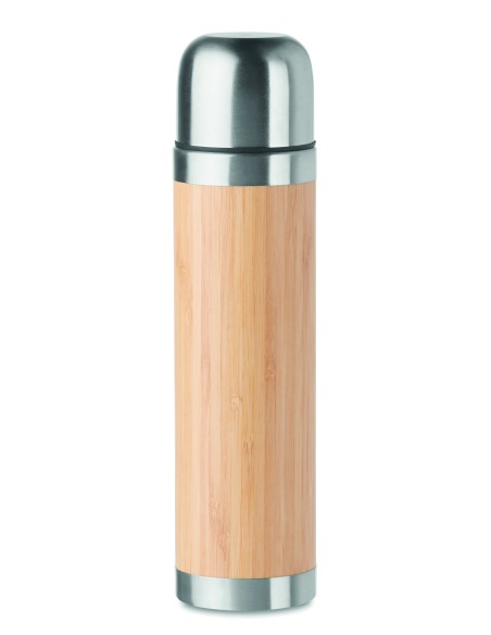Thermos rivestito in bamboo
