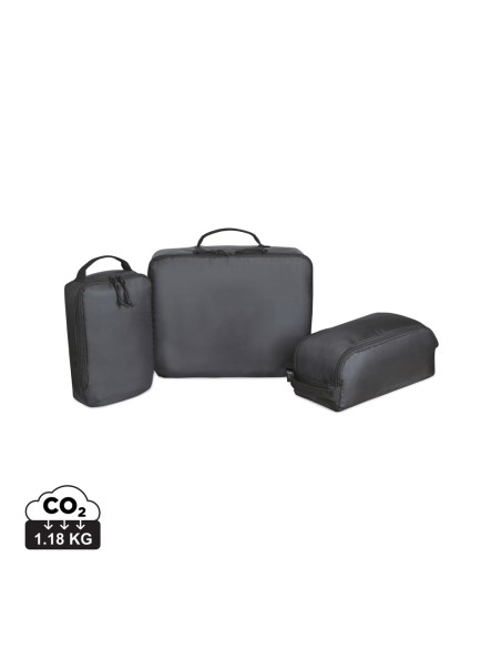 Set 3 cubi da viaggio Renew in rPET AWARE™