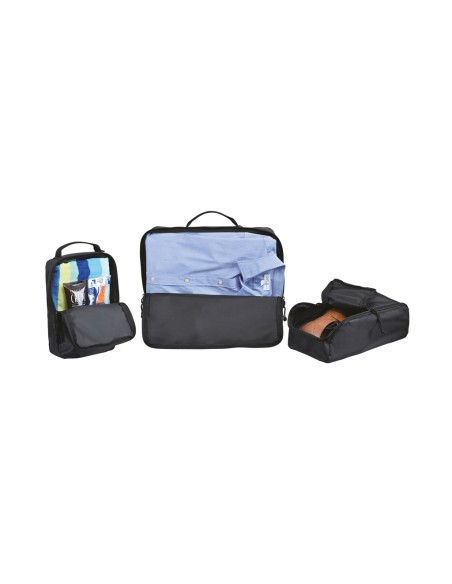Set 3 cubi da viaggio Renew in rPET AWARE™