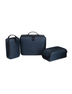Set 3 cubi da viaggio Renew in rPET AWARE™