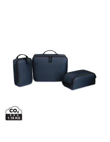Set 3 cubi da viaggio Renew in rPET AWARE™