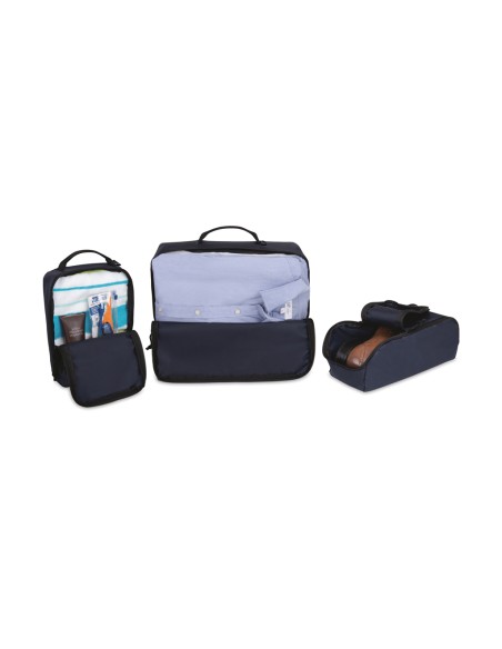 Set 3 cubi da viaggio Renew in rPET AWARE™