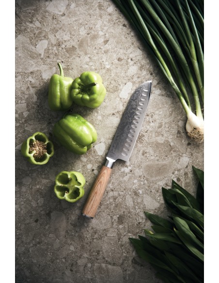 Coltello VINGA Hattasan Damascus Santoku