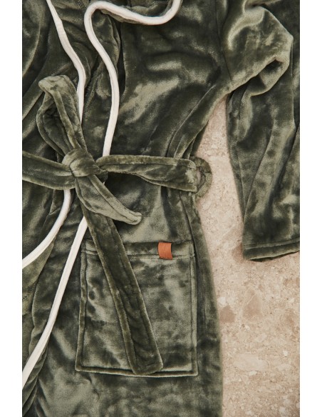 Lussuosa vestaglia VINGA Louis in RPET GRS, taglia S-M