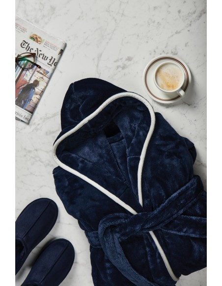 Lussuosa vestaglia VINGA Louis in RPET GRS, taglia L-XL