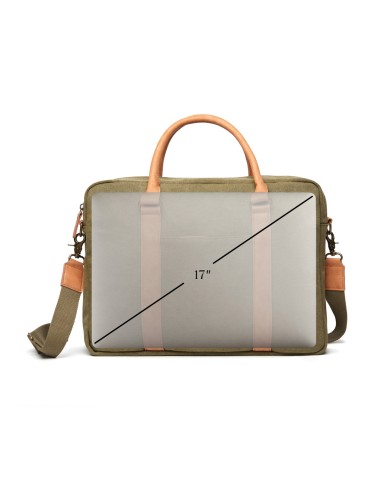 Borsa porta PC VINGA Bosler in canvas riciclato RCS
