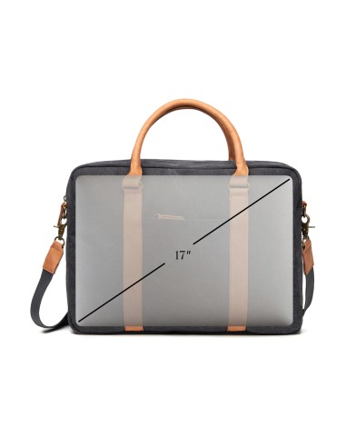 Borsa porta PC VINGA Bosler in canvas riciclato RCS