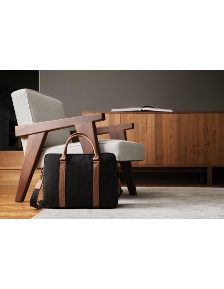 Borsa porta PC VINGA Bosler in canvas riciclato RCS