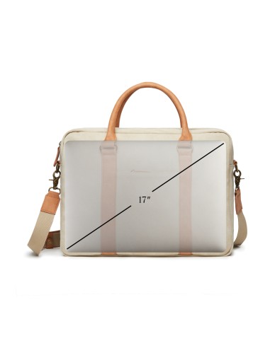 Borsa porta PC VINGA Bosler in canvas riciclato RCS