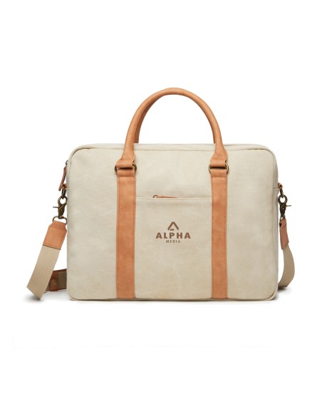 Borsa porta PC VINGA Bosler in canvas riciclato RCS