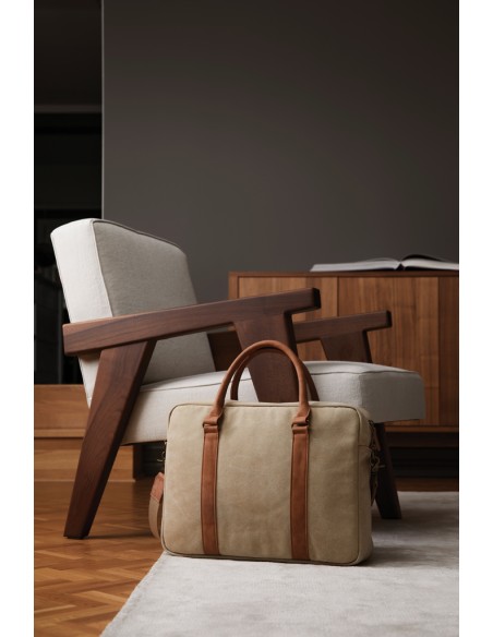 Borsa porta PC VINGA Bosler in canvas riciclato RCS