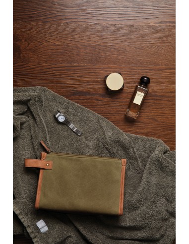 Cosmetic bag VINGA Bosler in canvas riciclato GRS