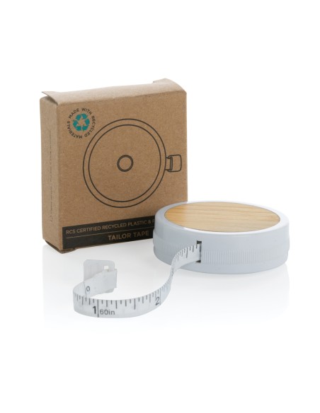 Metro da sarto in plastica riciclata RCS e bambù