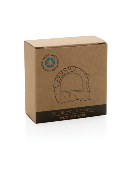 Flessometro 3m/16mm in plastica riciclata RCS