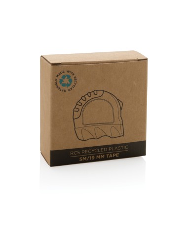 Flessometro 5m/19mm in plastica riciclata RCS