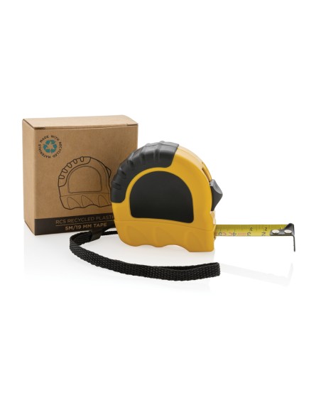 Flessometro 5m/19mm in plastica riciclata RCS