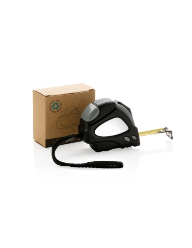 Flessometro autobloccante 3m/16mm in plastica riciclata RCS