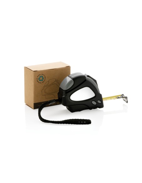 Flessometro autobloccante 3m/16mm in plastica riciclata RCS