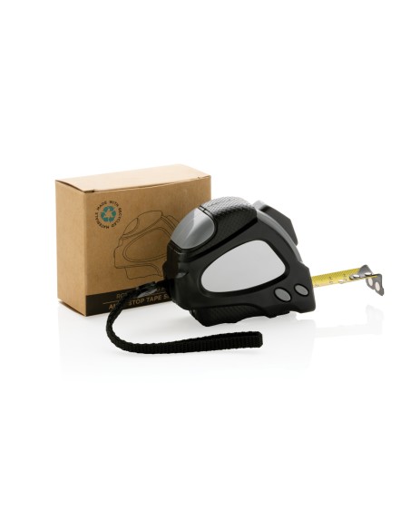 Flessometro autobloccante 5m/19mm in plastica riciclata RCS