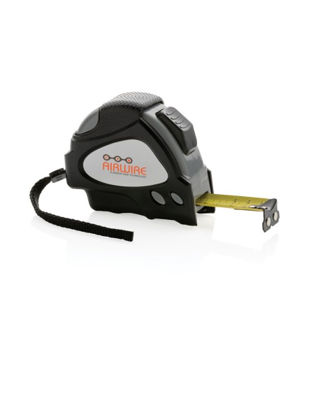 Flessometro autobloccante 8m/25mm in plastica riciclata RCS