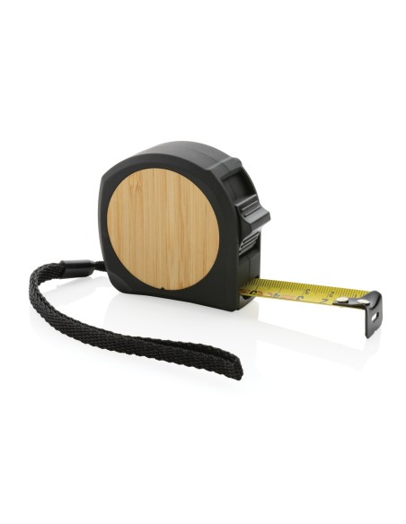 Flessometro 5m/19mm in plastica riciclata RCS e bambù