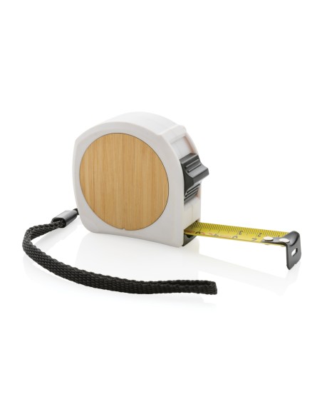 Flessometro 5m/19mm in plastica riciclata RCS e bambù