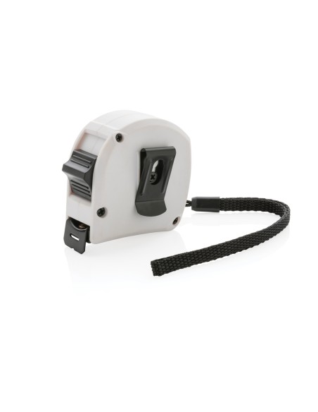 Flessometro 5m/19mm in plastica riciclata RCS e bambù