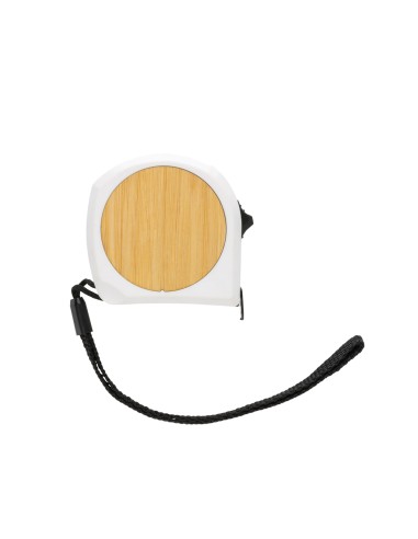 Flessometro 5m/19mm in plastica riciclata RCS e bambù