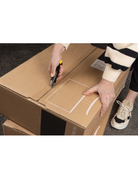 Taglierino professionale ricaricabile in plastica riciclata