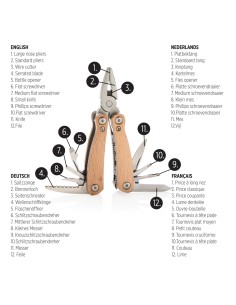 Multiattrezzo mini in legno