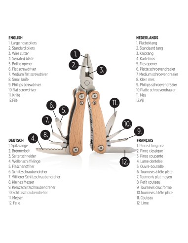 Multiattrezzo mini in legno