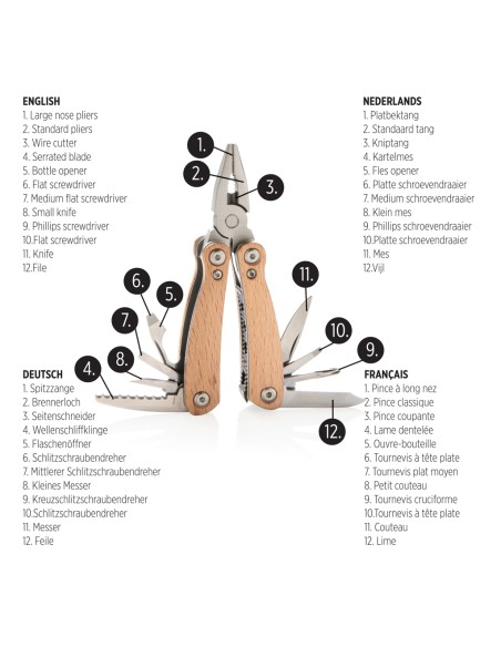 Multiattrezzo mini in legno