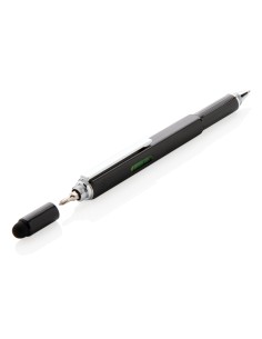 Penna multiattrezzo 5 in 1 in alluminio