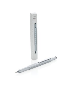 Penna multiattrezzo 5 in 1 in alluminio