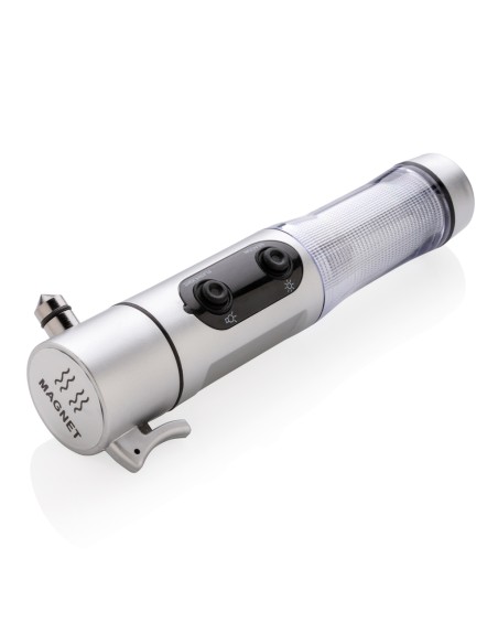 Torcia d’emergenza con martello