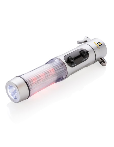 Torcia d’emergenza con martello