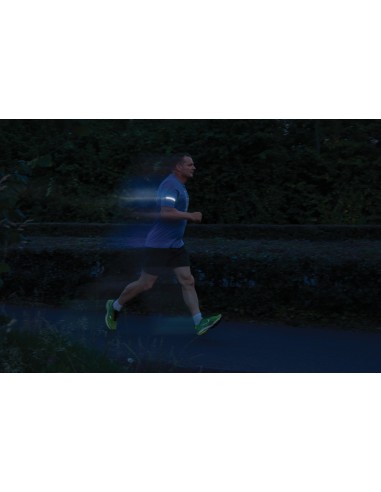 Luce running ricaricabile Lumi Sprint in rPlastica RCS