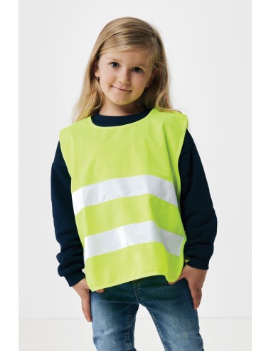Gilet di sicurezza in PET riciclato GRS 3-6 anni