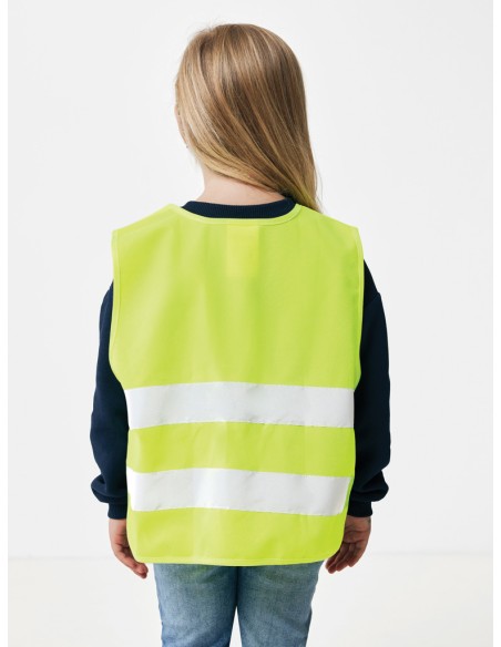 Gilet di sicurezza in PET riciclato GRS 3-6 anni