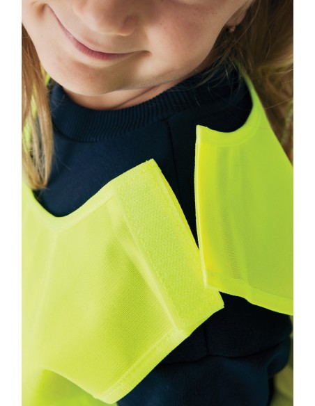 Gilet di sicurezza in PET riciclato GRS 3-6 anni