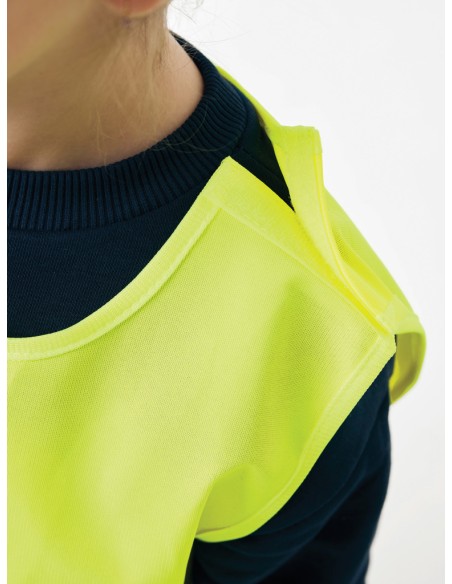Gilet di sicurezza in PET riciclato GRS 3-6 anni