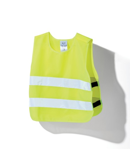Gilet di sicurezza in PET riciclato GRS 3-6 anni