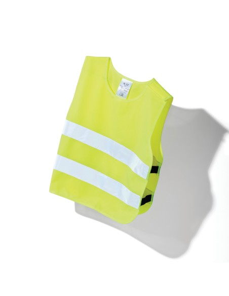 Gilet di sicurezza in PET riciclato GRS 3-6 anni